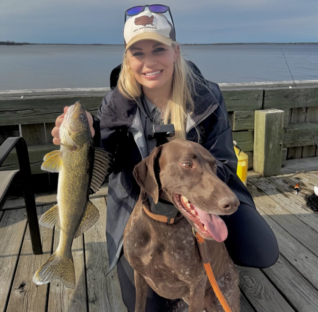 Driftwood Lodge Resort Dock Walleye Fishing