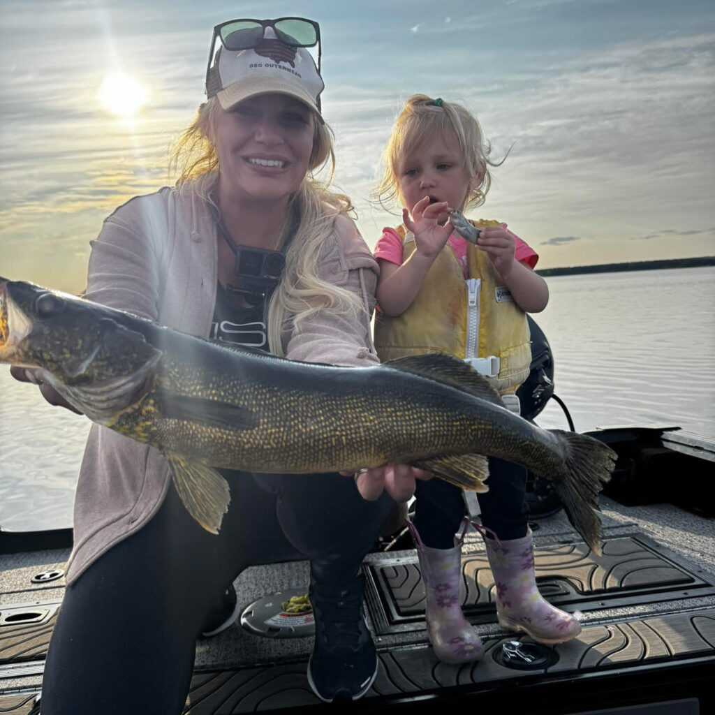 Big Walleye at Camp lake St. Joseph | Ontario Fishing Destination