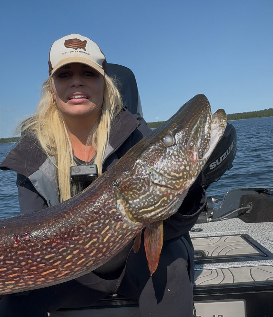 Monster Pike at Camp Lake St. Joseph
